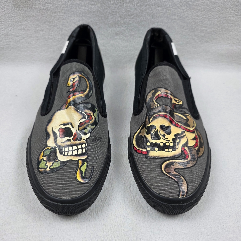 Converse All Star Sailor Jerry Men's Shoes Size 13 Black Low Top Skulls Skater